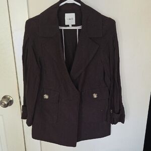The AtG Women's Dark Brown Blazer
